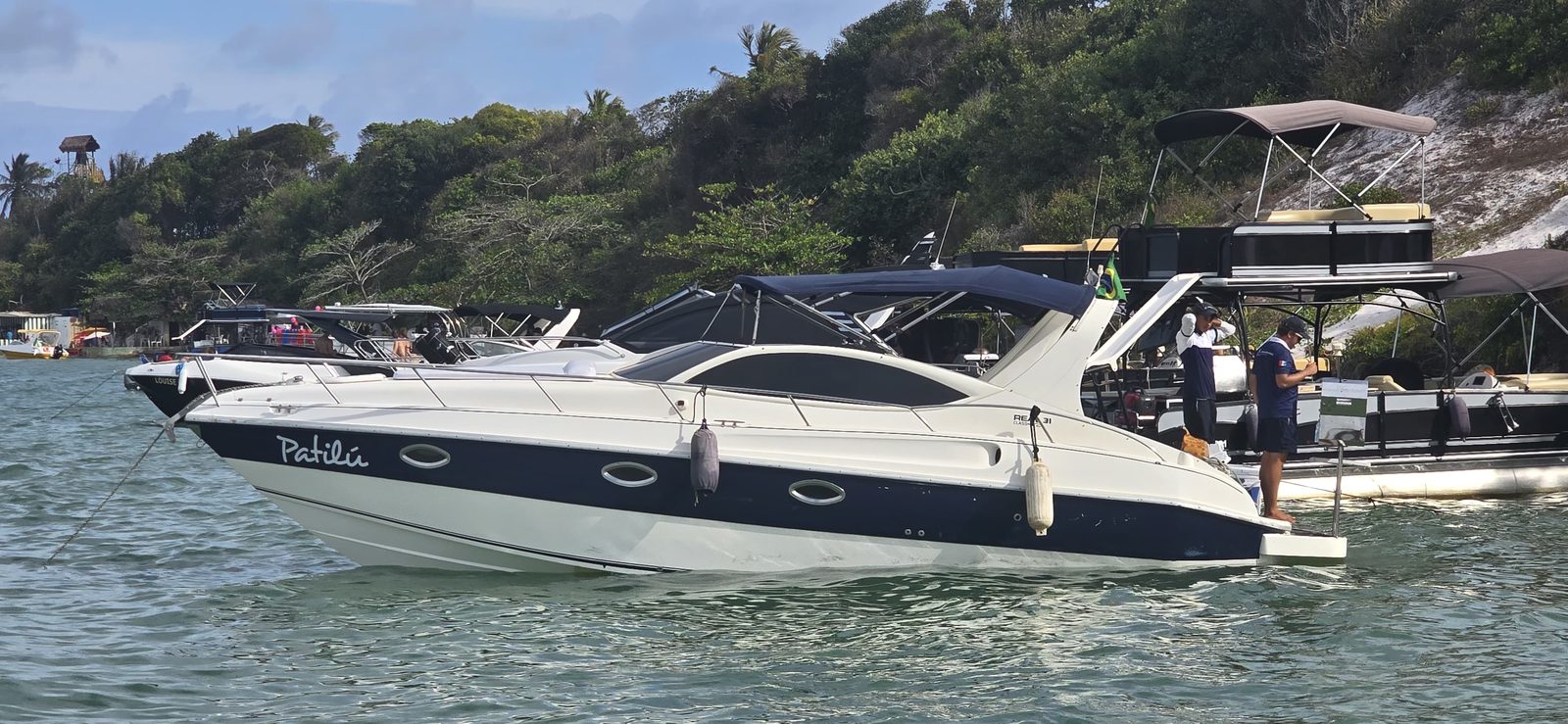 Lancha Real 31 pés — Barra de São Miguel