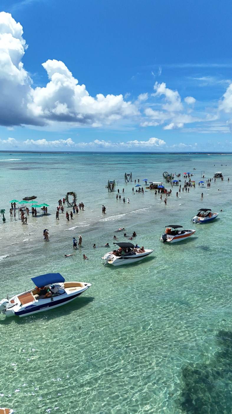 Combo Praia do Gunga + Maragogi + São Miguel dos Milagres + Praia do Francês + Hibiscus Beach Club – Ipioca (5 dias)